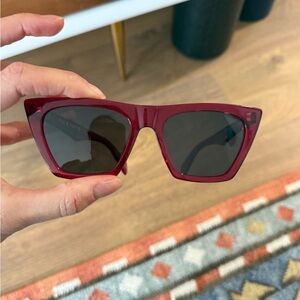 rag & bone Red Sunglasses